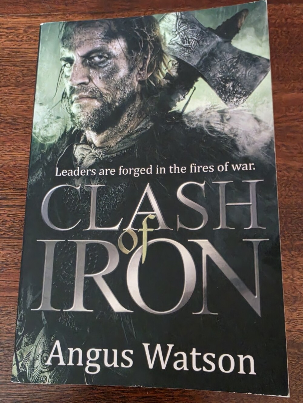 Clash of Iron by Angus Watson (Iron Age Book 2) Paperback Book